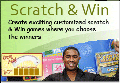 Custom Scratch & Win