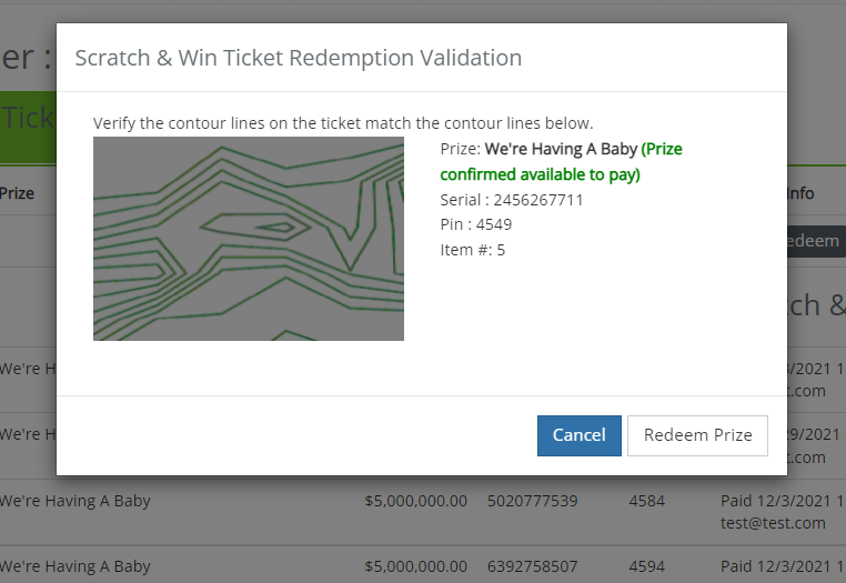 Custom Play Money Winnings Manager